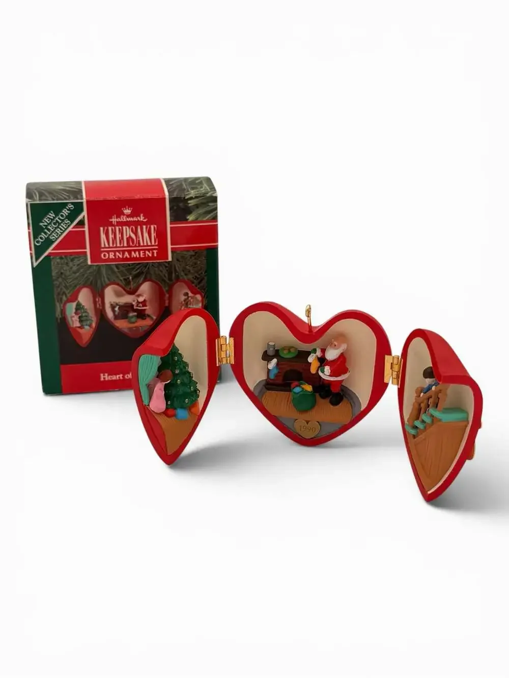1990 Hallmark Keepsake Ornament Heart of Christmas, 1st in Series